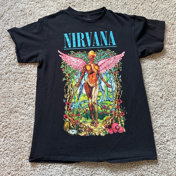 Nirvana Graphic T-Shirt - Picture 1 of 4